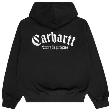 Dukserice Carhartt WIP Onyx Script Hodie Crna | I032865.0D2XX, 1