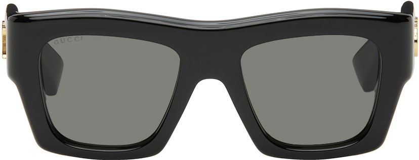 Sunčane naočale Gucci Black Square Sunglasses Crna | GG1772S-001