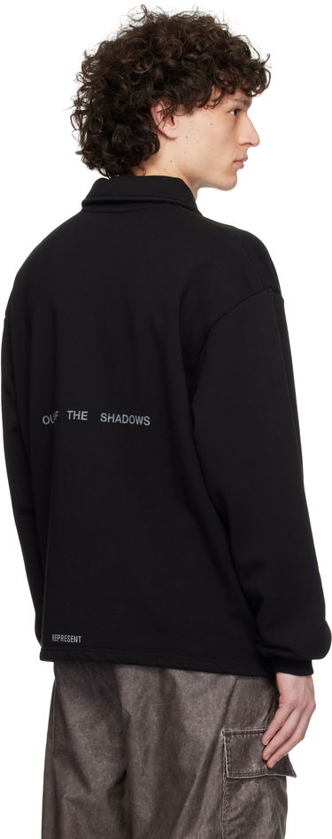Džemper Represent Clo Represent 'Team Rep' Quarter-Zip Sweatshirt Crna | MLM41054, 2