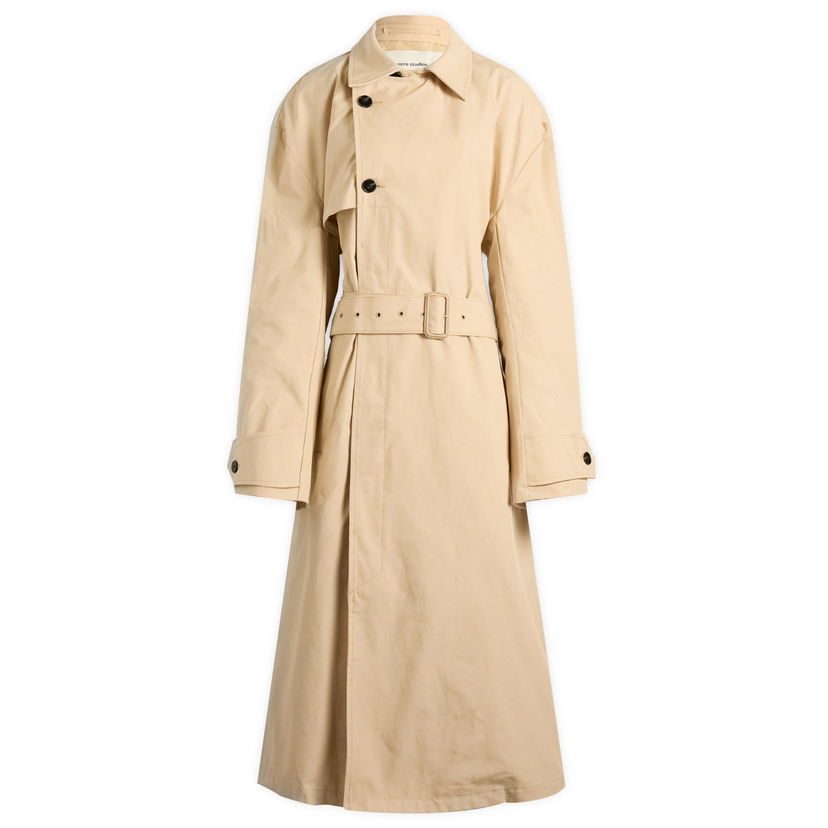 Trenčkot Entire Studios Entire Studios Classic Trench Coat, Size Large Bež | ESU-W25-1023-SA