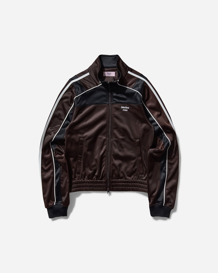 Trenerka Martine Rose Shrunken Track Jacket Smeđa | 137JT12700