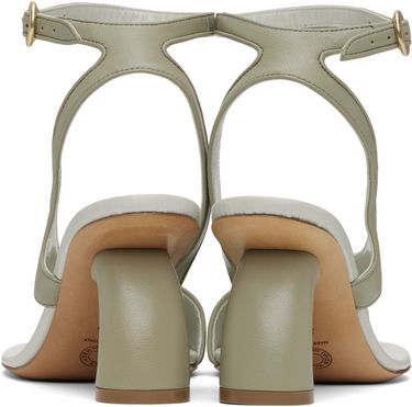 Dodaci Dries Van Noten Dries Van Noten Asymmetrical Heeled Sandals Zelena | WS251-1304-112, 1