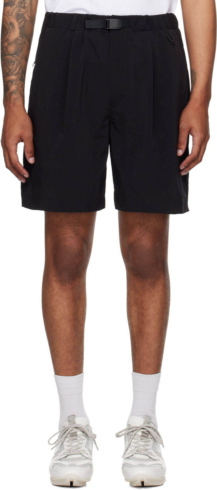 Kratke hlače Snow Peak Breathable Quick Dry Active Shorts Crna | PA-25SU010