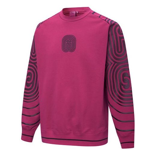 Dukserice Puma PRONOUNCE Unisex Round-Neck Sweatshirt Ružičasta | 534033-75