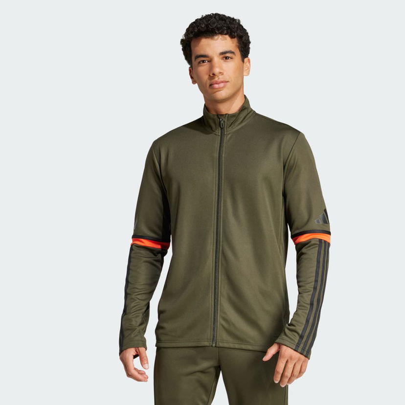 Vjetrovka adidas Performance Squadra 25 Training Jacket Zelena | JN7835