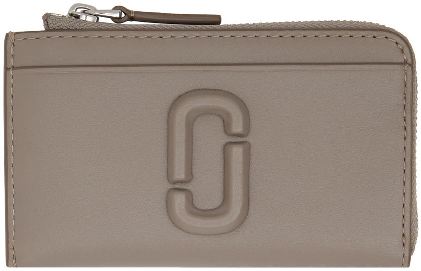Novčanik Marc Jacobs Marc Jacobs 'The Covered J Marc' Top Zip Wallet Siva | 2S4SMP008S02
