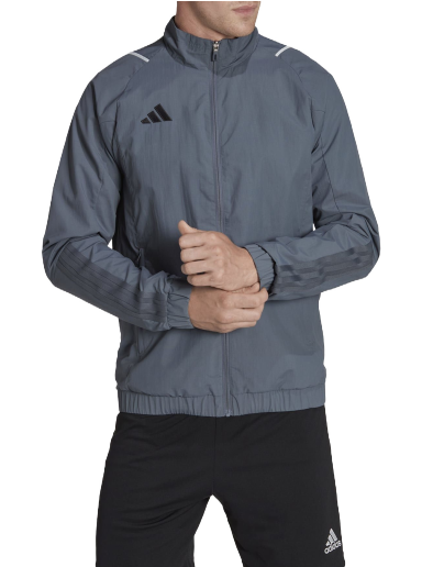 Vjetrovka adidas Performance Tiro 23 Competition Presentation Siva | hu1339