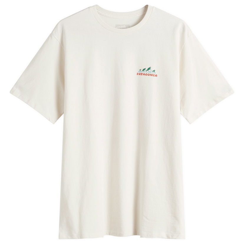 Majica kratkih rukava Patagonia Organic T-Shirt, Size Medium Bijela | 37790-UDNL