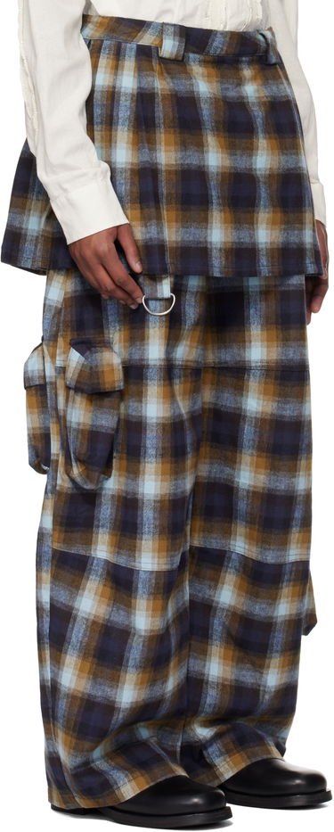Cargo hlače Collina Strada Collina Strada Plaid Cargo Pants Višebojno | XX6024, 1