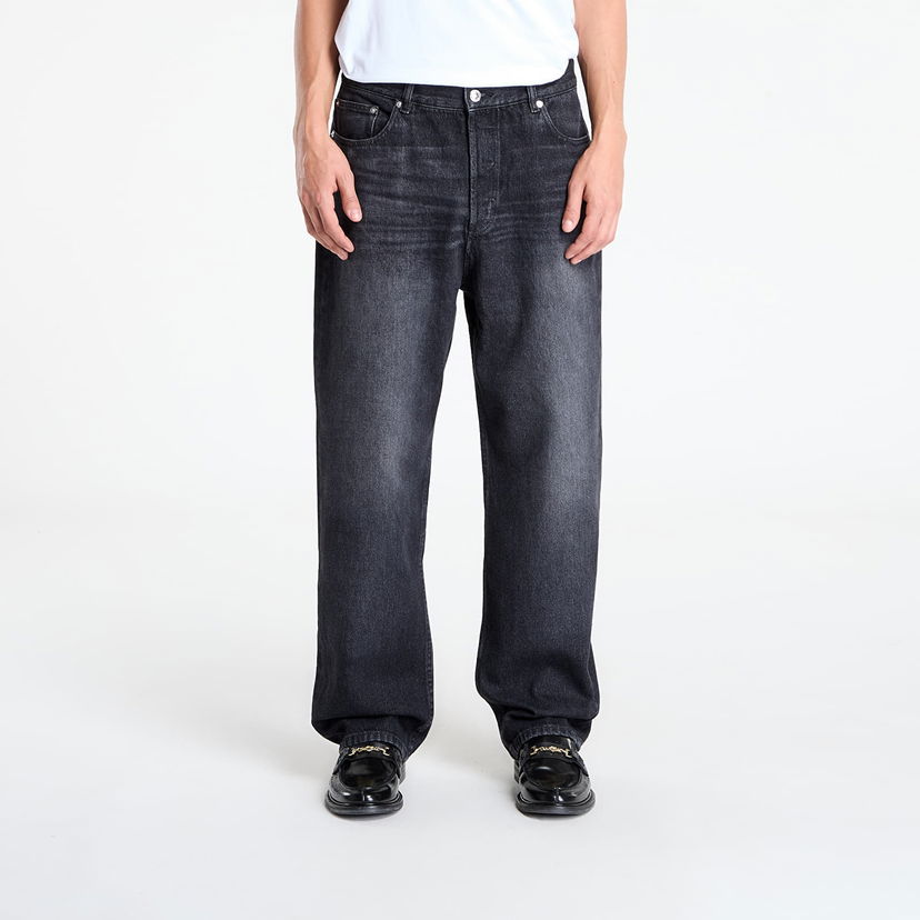 Jeans A.P.C. A.P.C. Jean Solal Loose-Fit Jeans 33 Crna | COHJX-M09238 LZA