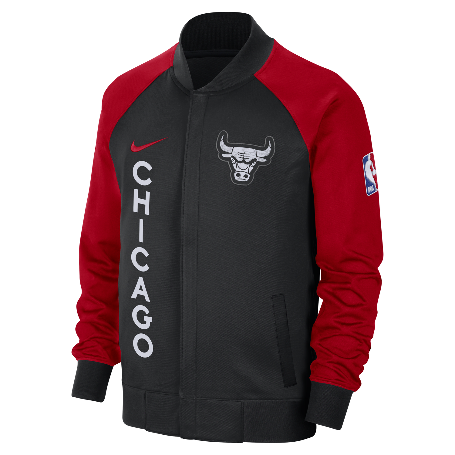 Jakna Nike Dri-FIT Bulls Showtime City Edition Crna | FB3501-010, 1