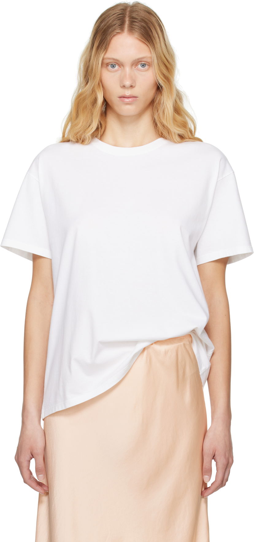Majica kratkih rukava The Row The Row Nadina T-Shirt Bijela | 8738-K636