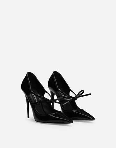 Tenisice i cipele Dolce & Gabbana Polished Calfskin Pumps Crna | CD1853A103780999, 1