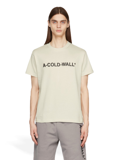Majica kratkih rukava A-COLD-WALL* Essential Logo T-Shirt Bež | ACWMTS063