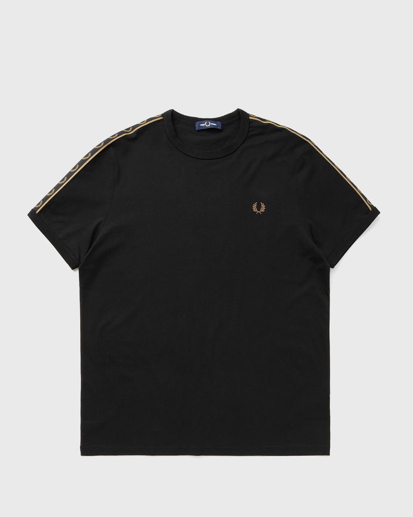 Majica kratkih rukava Fred Perry Contrast Taping T-Shirt Crna | M4613-S77