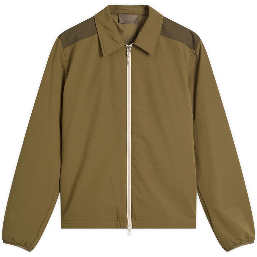 Košulja Moncler Seersucker Nylon Shirt, Size Large Zelena | 2F000-10-598NV-8A4