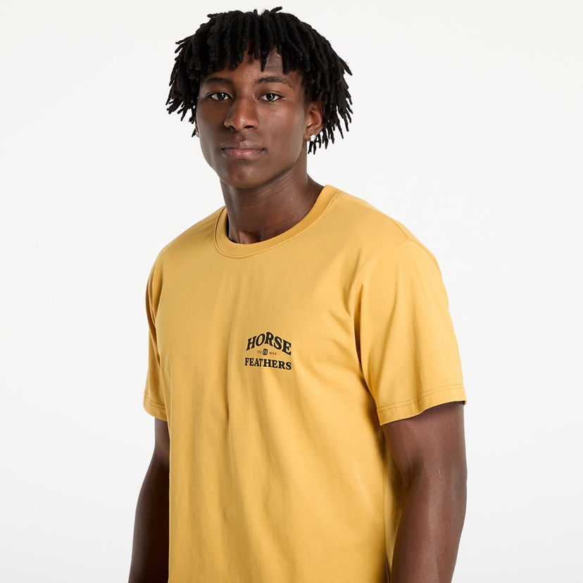 Majica kratkih rukava Horsefeathers Horsefeathers Summit T-Shirt Žuta | SM1386A