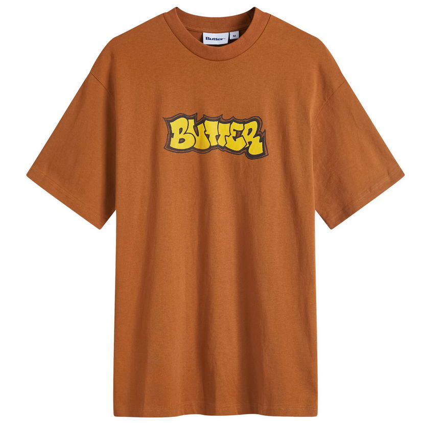 Majica kratkih rukava Butter Goods Oak Brown Perspective Graphic T-Shirt Smeđa | BGQ4240250-BRN