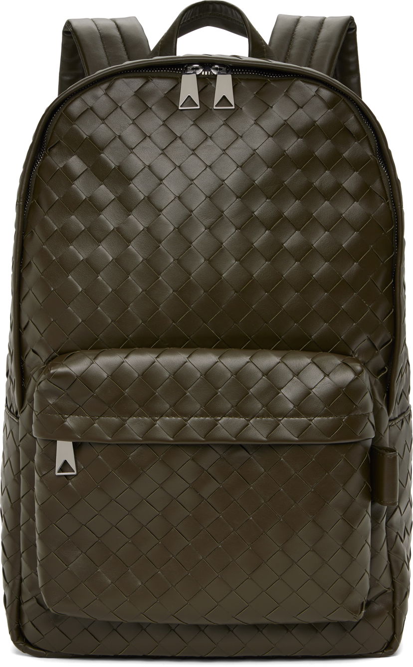 Ruksak Bottega Veneta Bottega Veneta Intrecciato Medium Backpack Zelena | 730732 V2HL2 3386