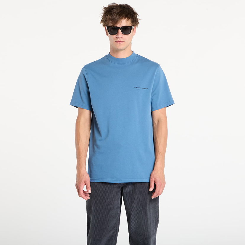 Majica kratkih rukava Samsoe Samsoe Samsøe Samsøe Norsbro T-Shirt Plava | M20300010_184026TCX