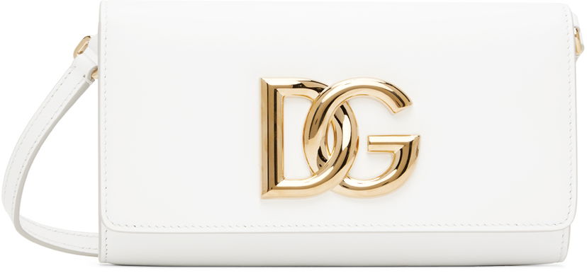 Ručna torbica Dolce & Gabbana White 3.5 Bag Bijela | BB7082 AW576