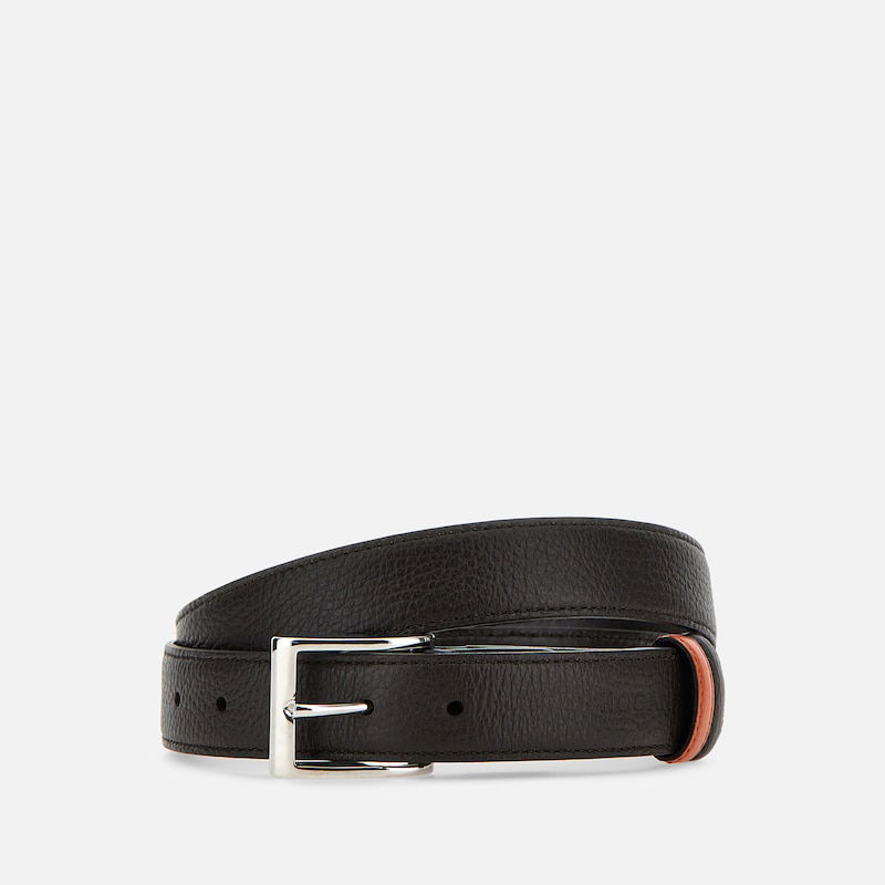 Pojasevi Hogan Men's Reversible Leather Belt Crna | KFMC00N1100Q797D54