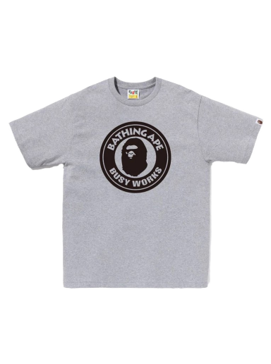 Majica kratkih rukava BAPE Bicolor Busy Works Tee Siva | 1J25-110-008