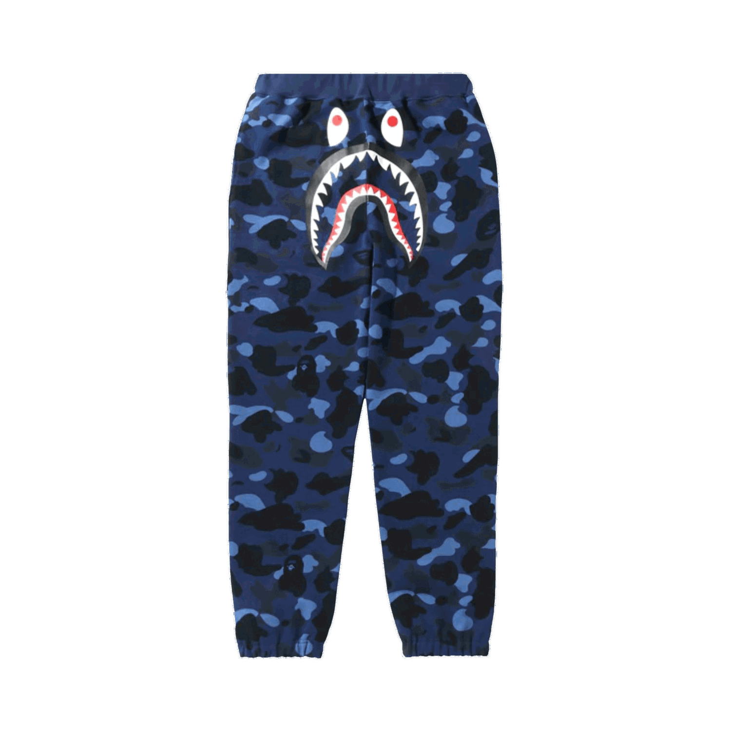 Trenirka BAPE Color Camo Shark Sweat Pants Tamnoplava | 1I30 152 008 NAVY, 0