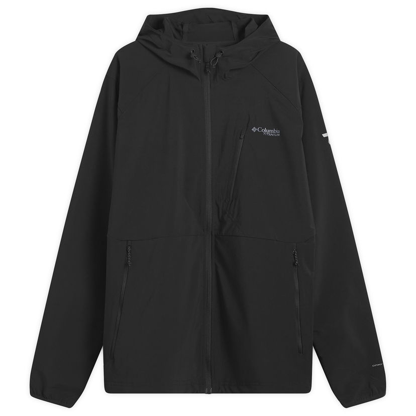 Jakna Columbia Triple Canyon™ Hooded Jacket, Size Small Crna | 2099161-010