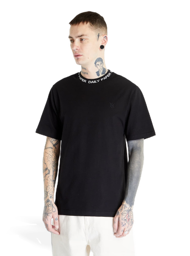 Majica kratkih rukava DAILY PAPER Erib Short Sleeve Tee Crna | 2109141