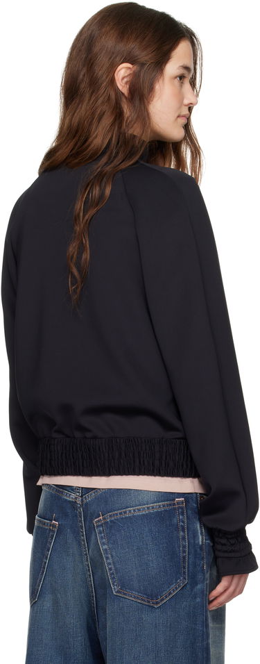 Bomber jakna Moncler Moncler Neoprene Zip-Up Jacket Crna | K10938G0000789ABK, 2