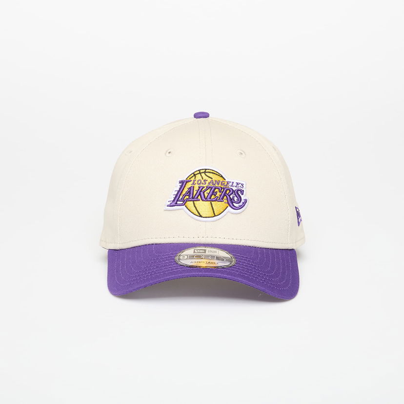 Kapa New Era Los Angeles Lakers 9FORTY NBA Colour Block Adjustable Cap Ljubičasta | 60691266