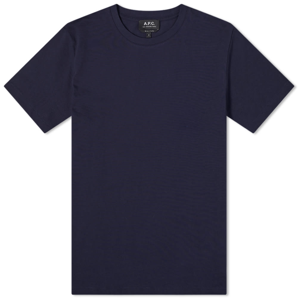 Majica kratkih rukava A.P.C. Jimmy Tee Tamnoplava | COBQX-H26504-IAK, 0