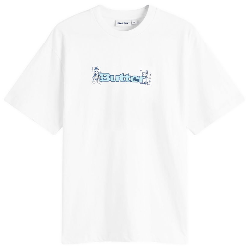 Majica kratkih rukava Butter Goods Quest Logo Graphic T-Shirt Bijela | BGQ4240015-WHT