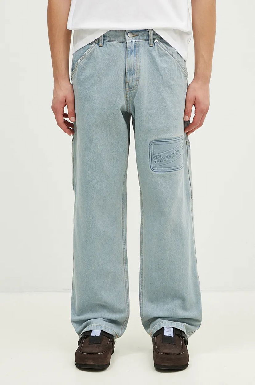 Jeans Pleasures Carpenter Jeans Plava | P24F001