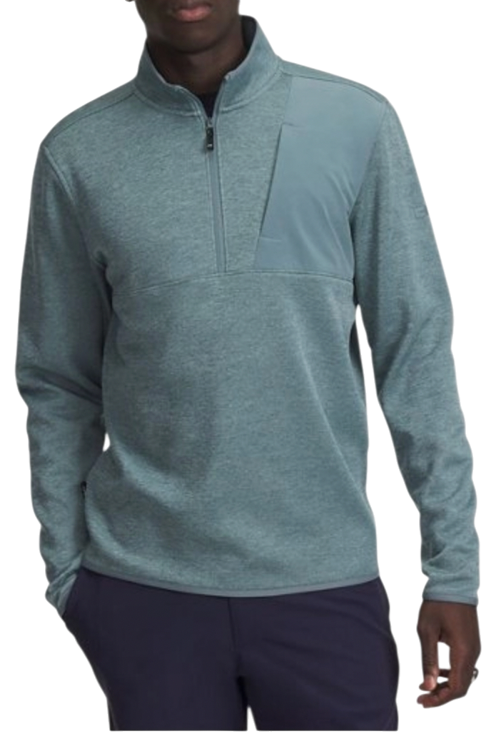 Džemper Under Armour Drive SweaterFleece Quarter-Zip Pullover Tirkiz | 6005671-587