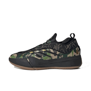 Tenisice i cipele adidas Originals BAPE x Dame 9 "Black & Green" Crna | JH6358, 0