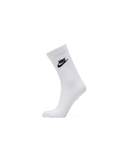 Donje rublje i čarape Nike Socks 3-Pack Bijela | SK0109-911