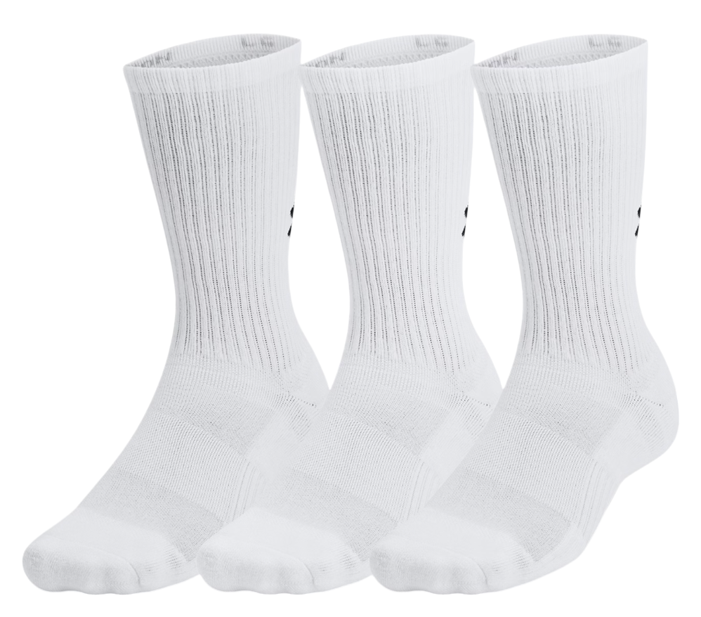 Čarape Under Armour Under Armour TC 3pk Crew Socks Bijela | 1386311-100, 0