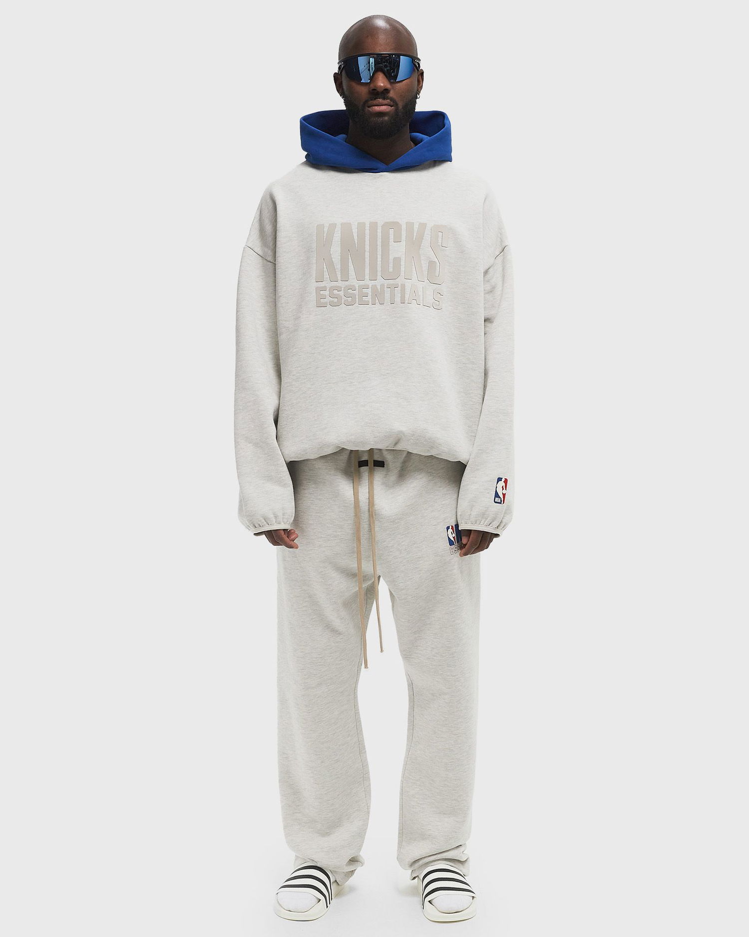 Dukserice Fear of God Fear of God Essentials New York Knicks Pull Over Hoodie XL Siva | 192AL246301F, 1