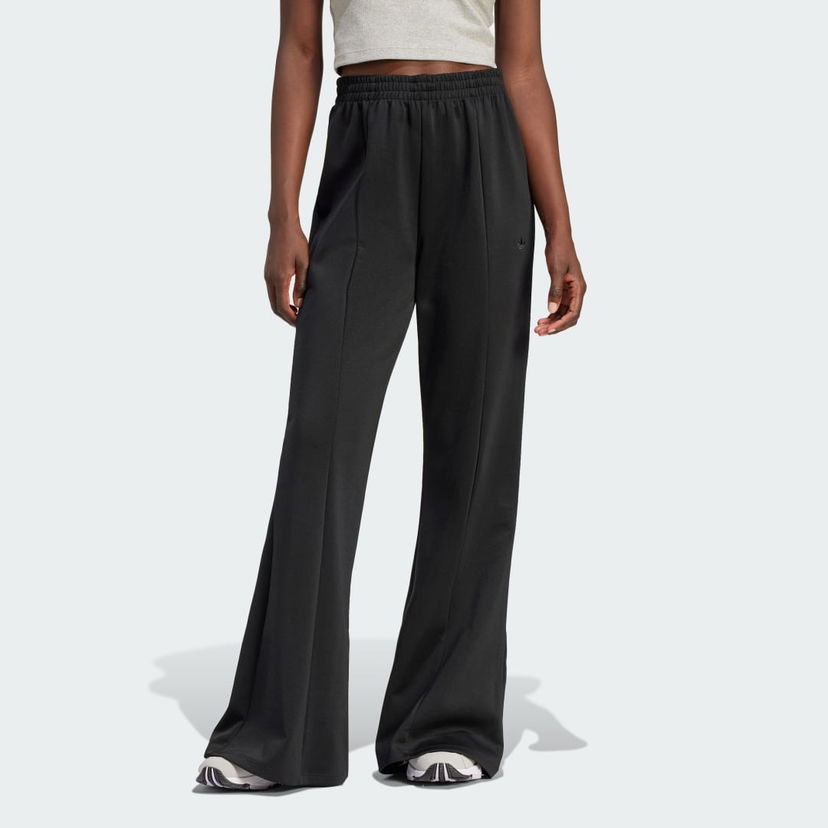 Hlače adidas Originals Premium Essentials Flared Pants Crna | IT9240