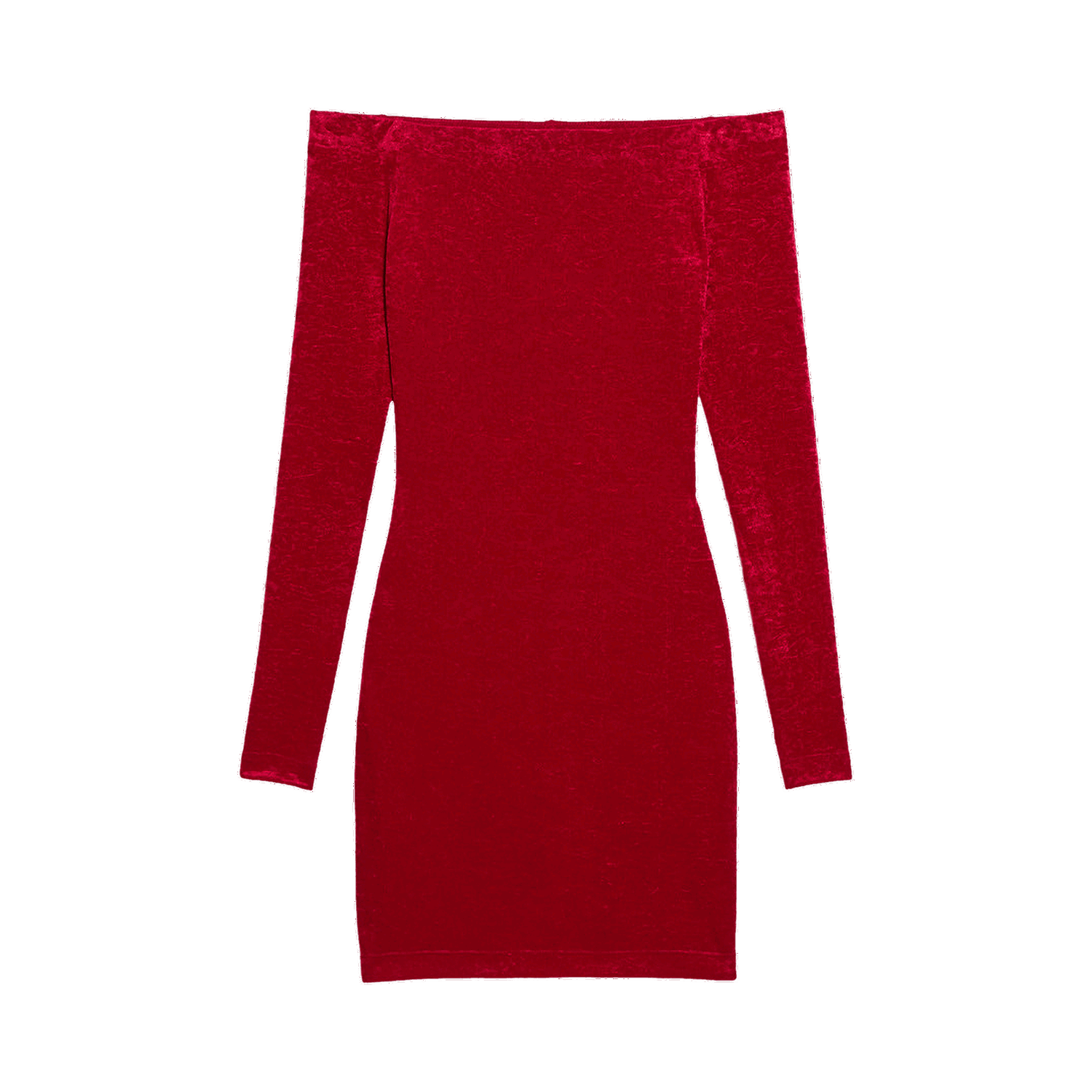 Haljina Balenciaga Cycling Mini Dress Crvena | 622246 TCV14 6105, 0