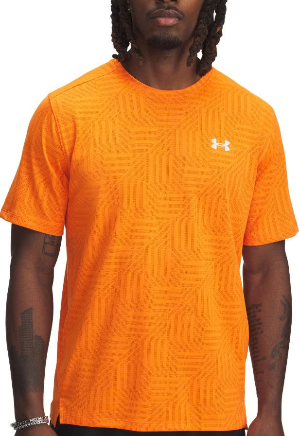 Majica kratkih rukava Under Armour UA Tech Vent Geotessa Short Sleeve T-Shirt Narančasta | 1382182-835