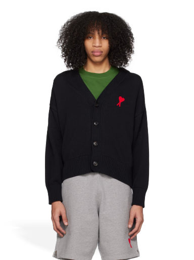 Džemper AMI Cardigan Crna | UKC008.016