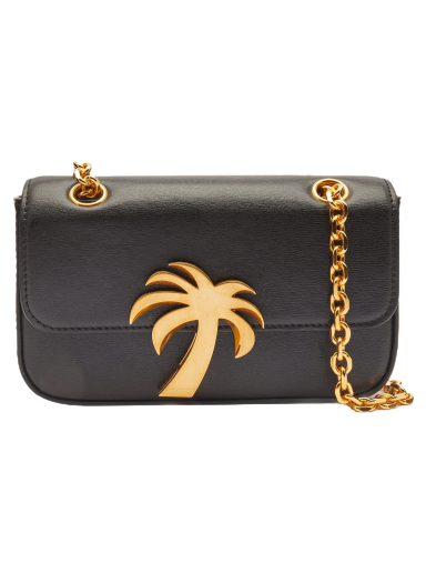 Torba za rame Palm Angels Bridge Chain Bag Crna | PWNQ018F23LEA0011076