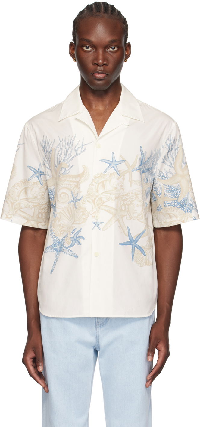 Košulja Versace White Barocco Sea Shirt Bijela | 1015699_1A11026