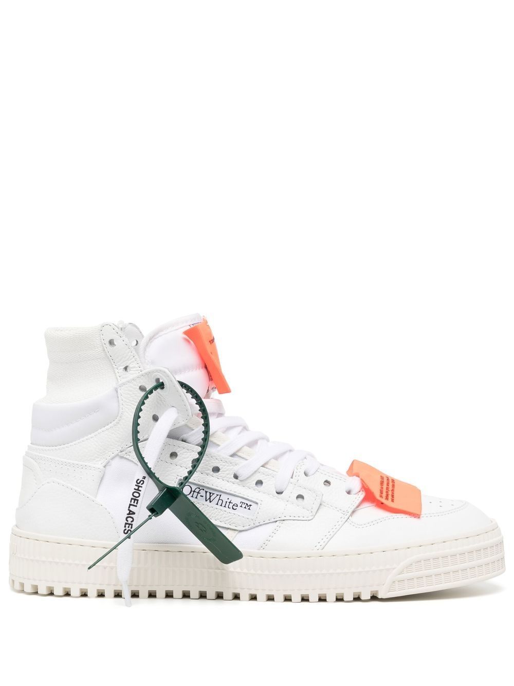 Tenisice i cipele Off-White LEATHER HI TOP SNEAKERS Bijela | OMIA065C99LEA0010120, 0