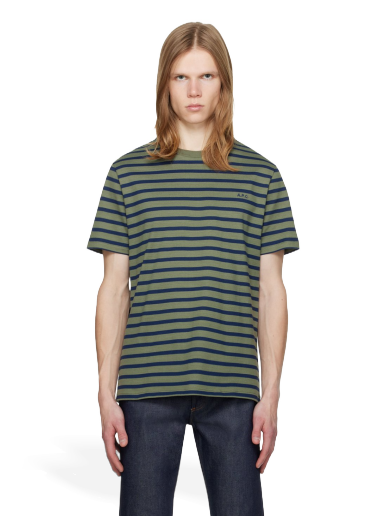 Majica kratkih rukava A.P.C. Emilien T-Shirt Zelena | COGWT-H26343