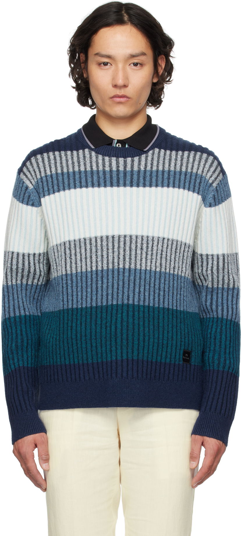 Džemper Paul Smith PS Paul Smith Striped Sweater Višebojno | M2R-314Z-P22301-45
