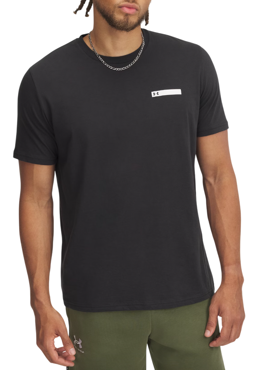 Majica kratkih rukava Under Armour Strip Logo Short Sleeve T-Shirt Crna | 1390203-001